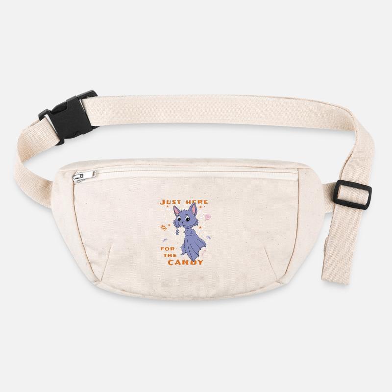 Bat Halloween Funny Stanley/Stella recycled Hip Bag 