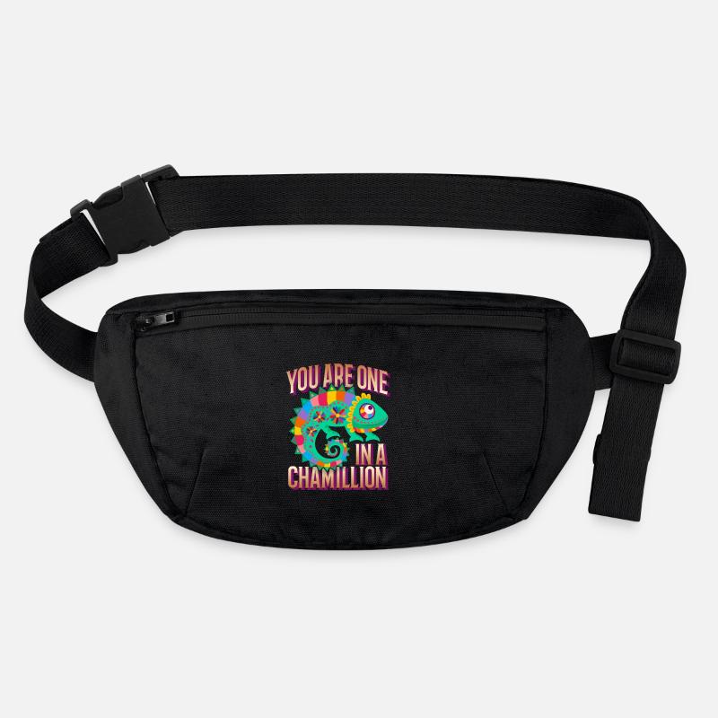 Caméléon drôle disant You-Are-One-In-A-Million Sac banane recyclé Stanley/Stella