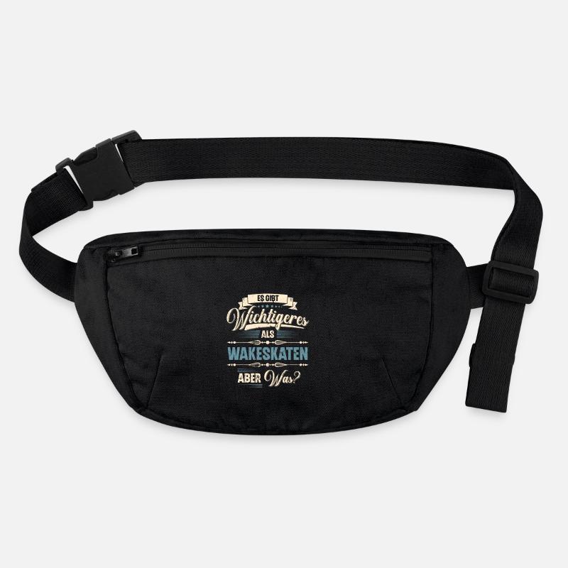 Wakeskate Wakeskating Wakeskater Wakeboard Stanley/Stella recycelte Gürteltasche