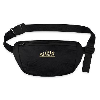 Évolution de l’architecte - Sac banane recyclé Stanley/Stella - noir - Devant