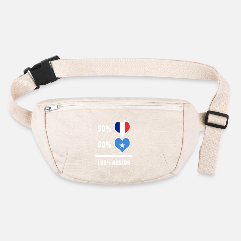 France et Somalie Genius / Cadeau Sac banane recyclé Stanley/Stella