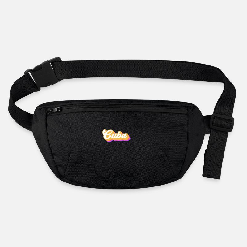 Vintage Urlaub Reise Karibik Kuba Stanley/Stella recycelte Gürteltasche