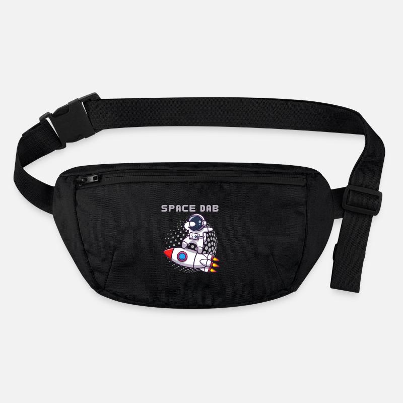 Dabbing astronaut cosmonaut, funny saying Stanley/Stella recycled Hip Bag 