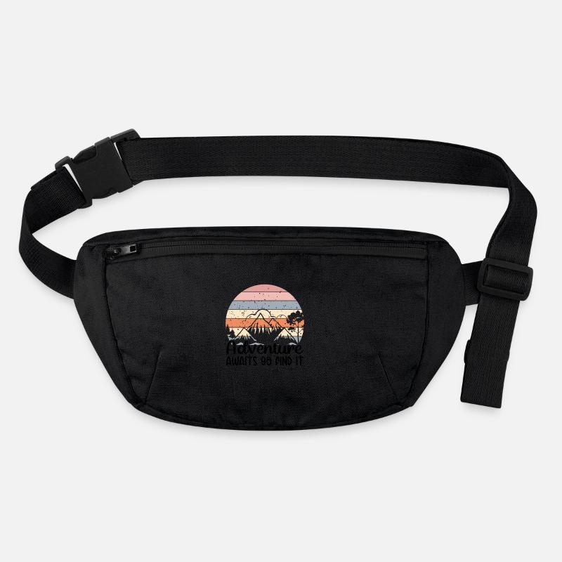 L’aventure vous attend, trouvez-la en randonnée Sac banane recyclé Stanley/Stella