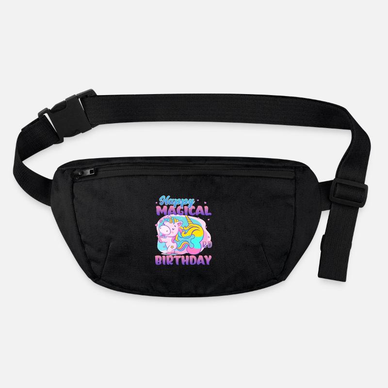 Alles Gute Zum Magischen 3. Geburtstag Einhorn Stanley/Stella recycelte Gürteltasche