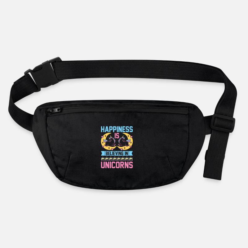 Le bonheur, c’est croire en la licorne licorne Sac banane recyclé Stanley/Stella