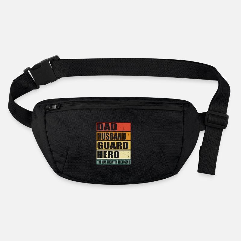 Père Mari Garde de sécurité Héros Sac banane recyclé Stanley/Stella