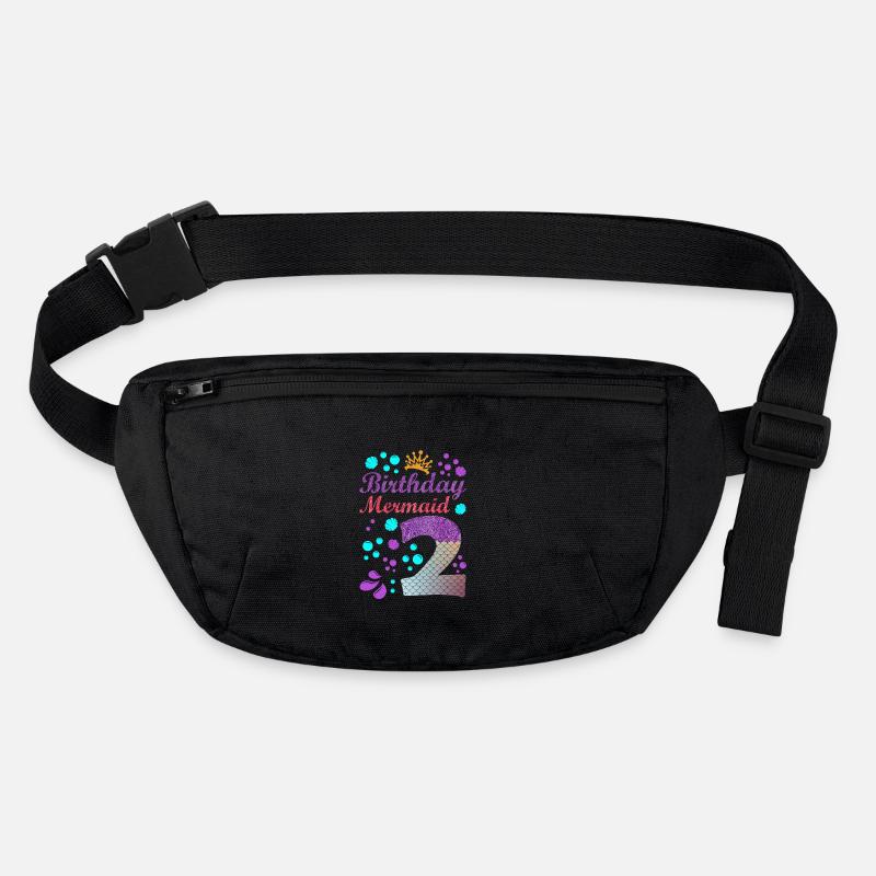 Birthday Mermaid 2 Shell Summer Vibe 2nd Stanley/Stella recycled Hip Bag 
