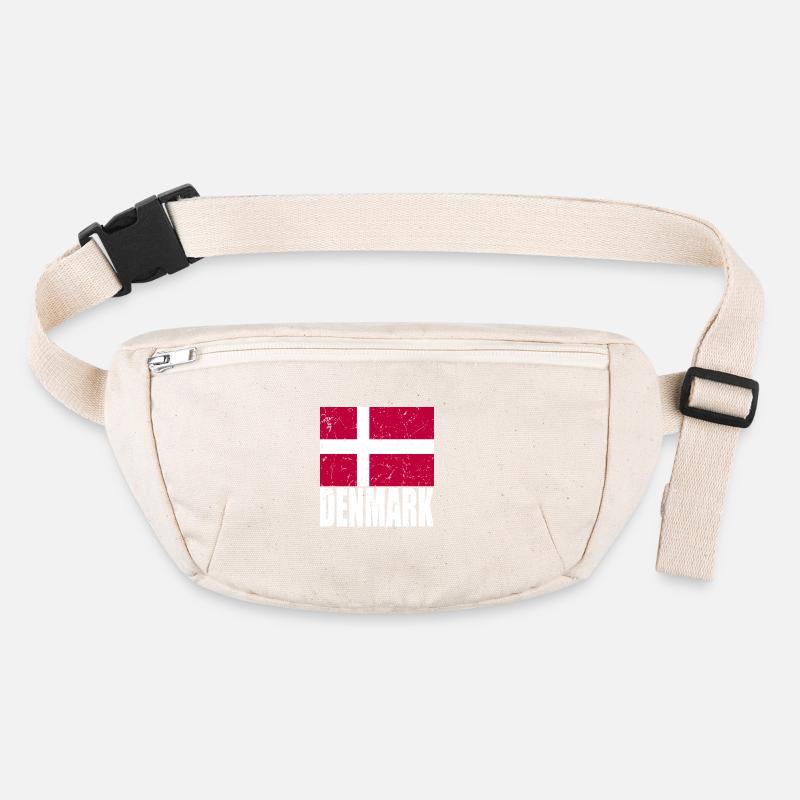 Denmark Flag Stanley/Stella recycled Hip Bag 