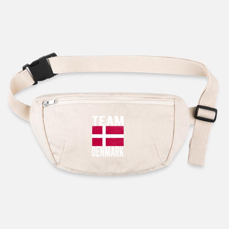 Dänemark Fahne Stanley/Stella recycelte Gürteltasche