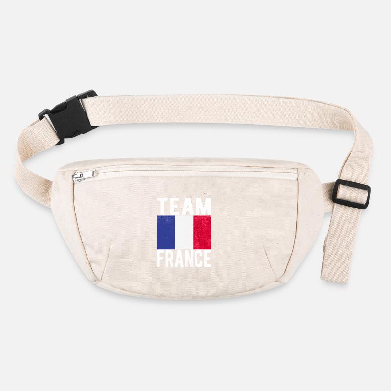 Frankreich Fahne Stanley/Stella recycelte Gürteltasche