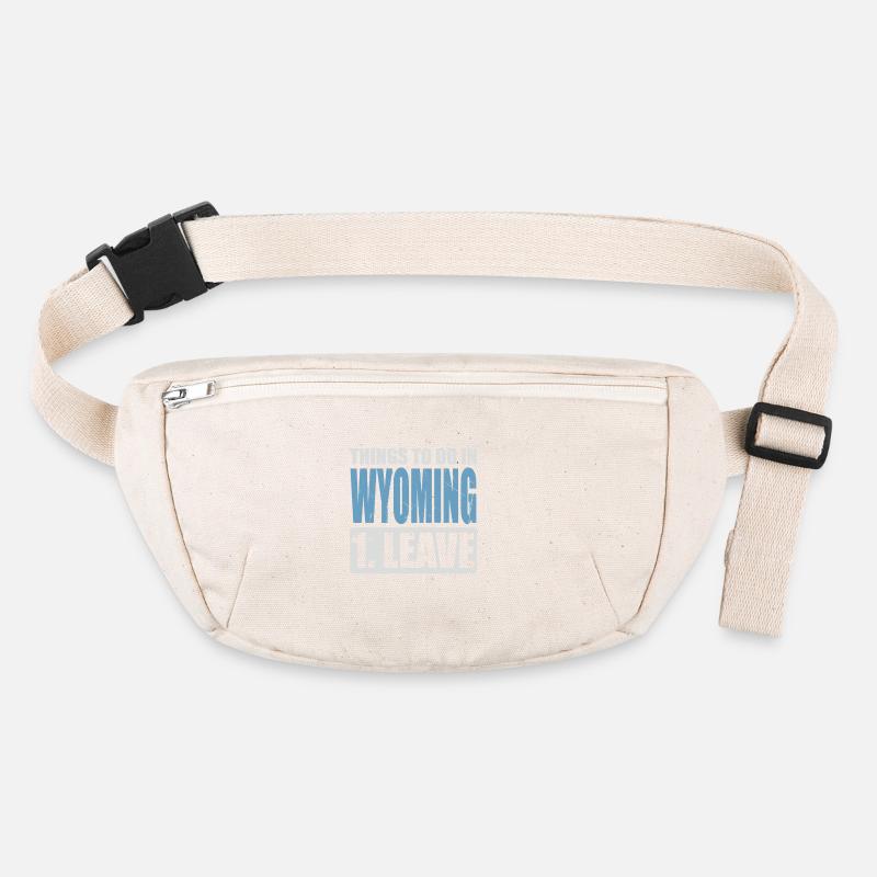Wyoming Meme Stanley/Stella recycled Hip Bag 