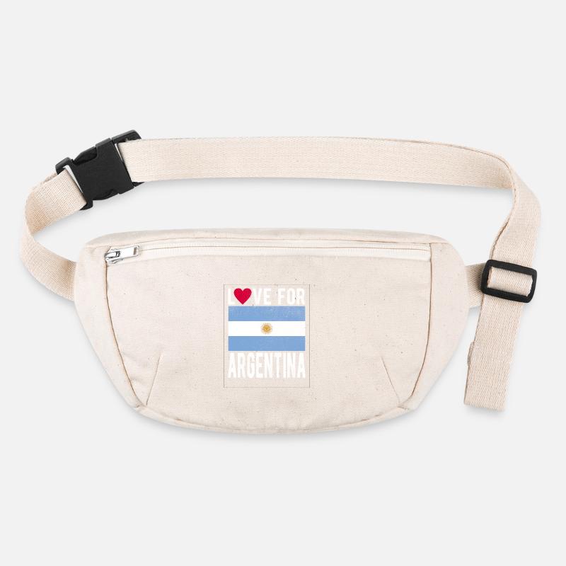 ARGENTINIEN Fahne Stanley/Stella recycelte Gürteltasche