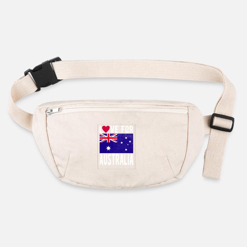 Drapeau de l’Australie Sac banane recyclé Stanley/Stella