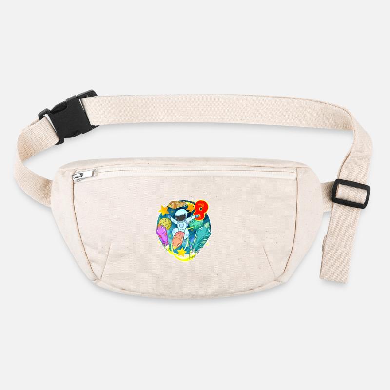 8e anniversaire 8 ans jeune astronaute de l’espace Sac banane recyclé Stanley/Stella