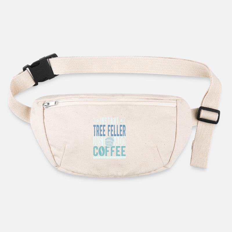 Baum Faller coffee saying Stanley/Stella recycled Hip Bag 