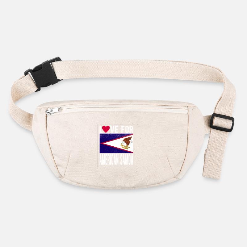 Amerikanischen Samoa-inseln Souvenir Stanley/Stella recycelte Gürteltasche