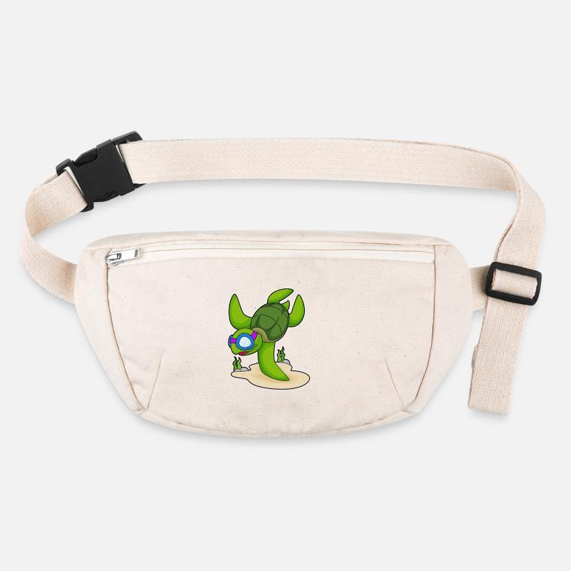 Turtle Diver Goggles Stanley/Stella recycled Hip Bag 