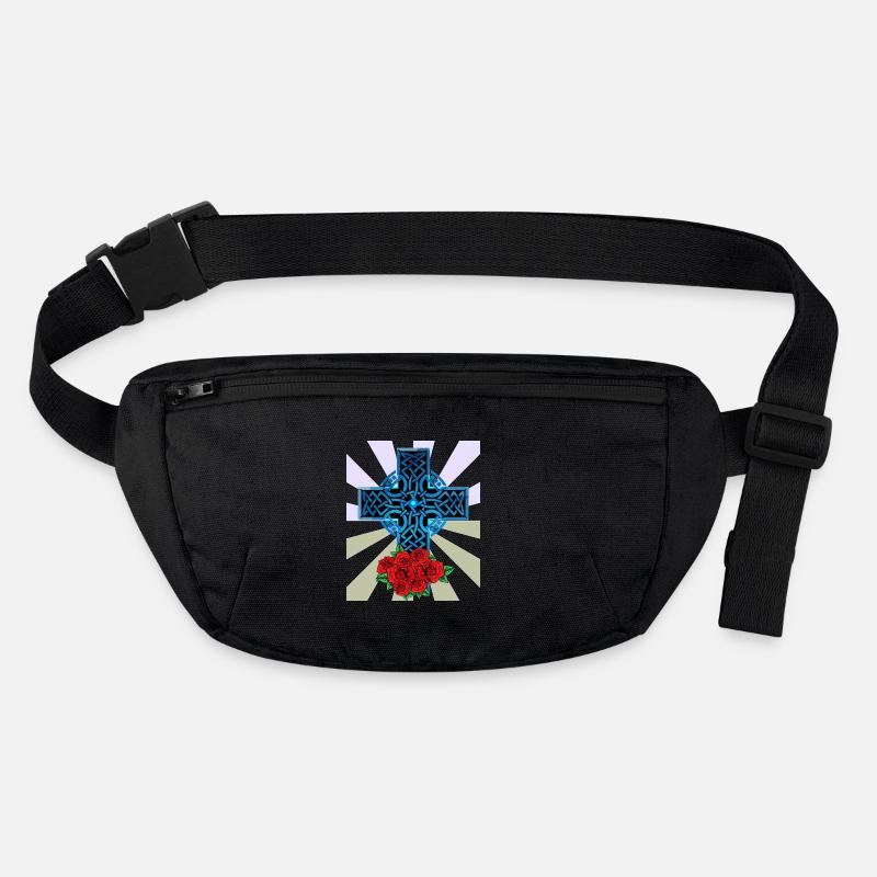 Cadeau de Noël Christianisme Croix Jésus Dieu Sac banane recyclé Stanley/Stella