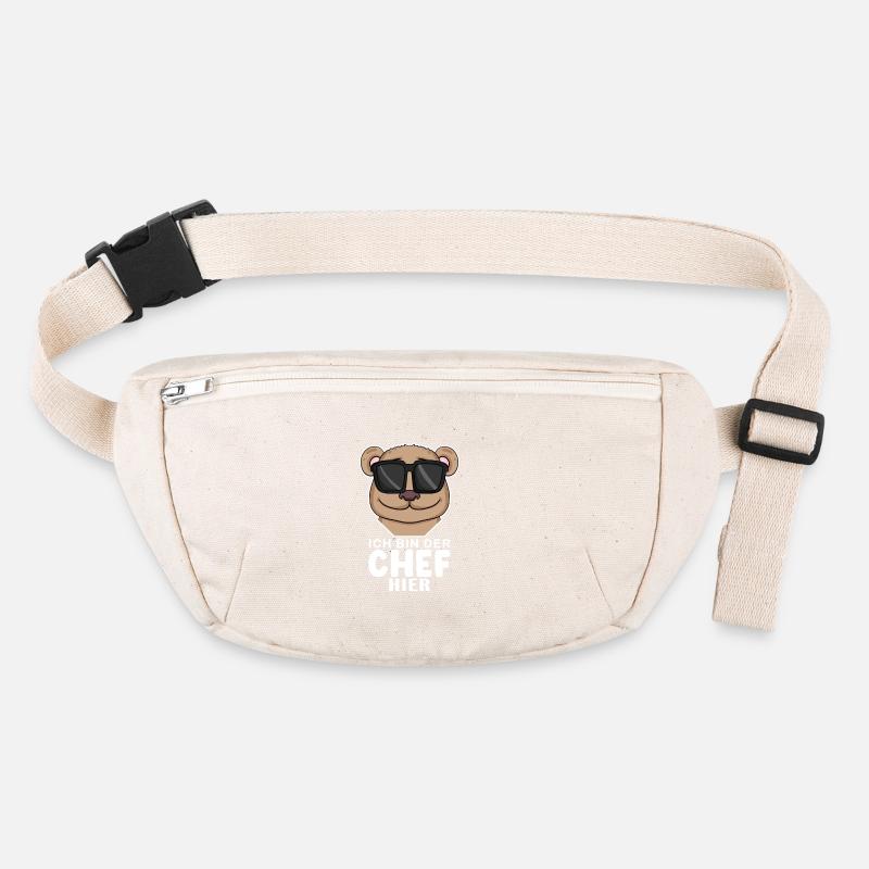 Cool Bär Chef Spruch Stanley/Stella recycelte Gürteltasche
