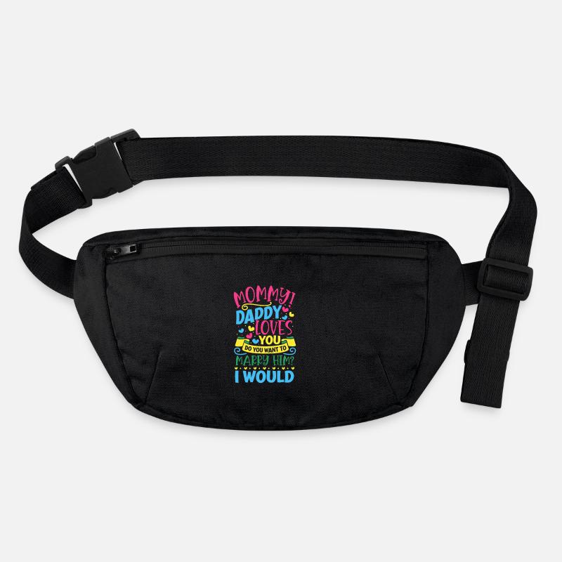 Mama willst du Papa heiraten Stanley/Stella recycelte Gürteltasche