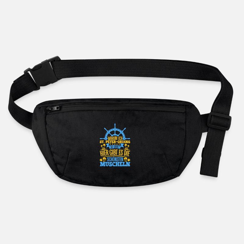 Muscheln - Warum ich St. Peter-Ording so liebe Stanley/Stella recycelte Gürteltasche
