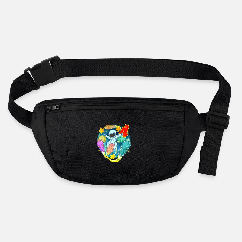 4 Years Birthday Boy Gift Stanley/Stella recycled Hip Bag 