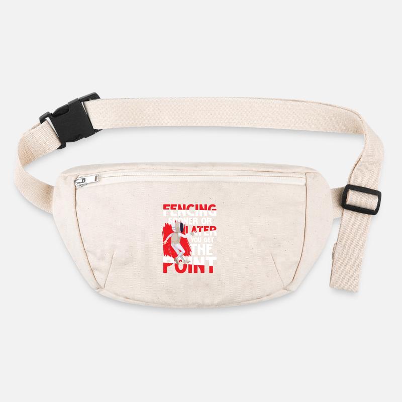 Fencing Sooner Or Later You Get The Point Stanley/Stella recycelte Gürteltasche