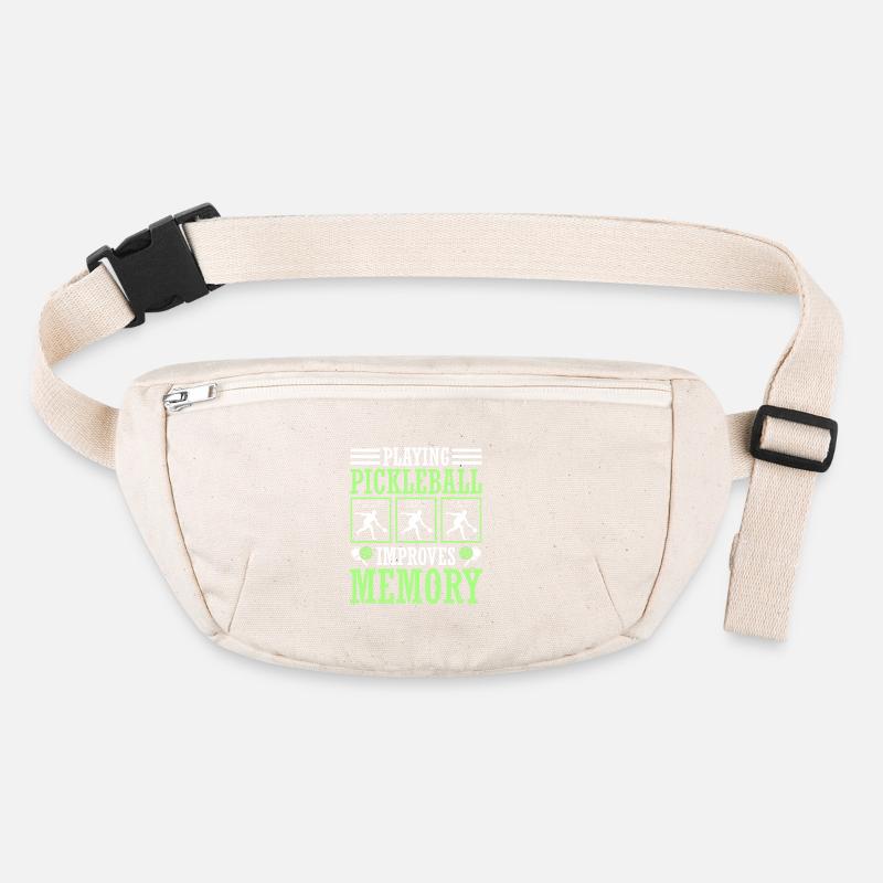 Pickleball play improves memory Stanley/Stella recycled Hip Bag 