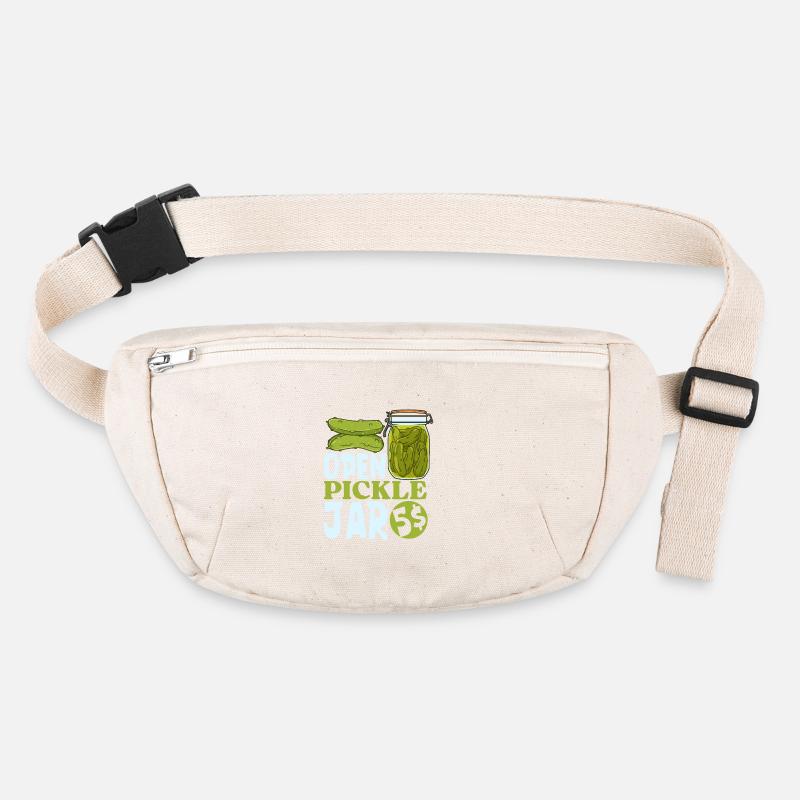 Cucumber jar open 5 dollars - cucumbers Stanley/Stella recycled Hip Bag 