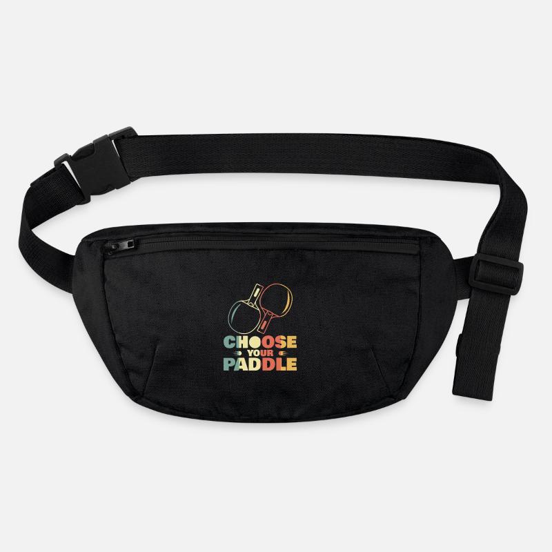 Tischtennisschläger Stanley/Stella recycelte Gürteltasche