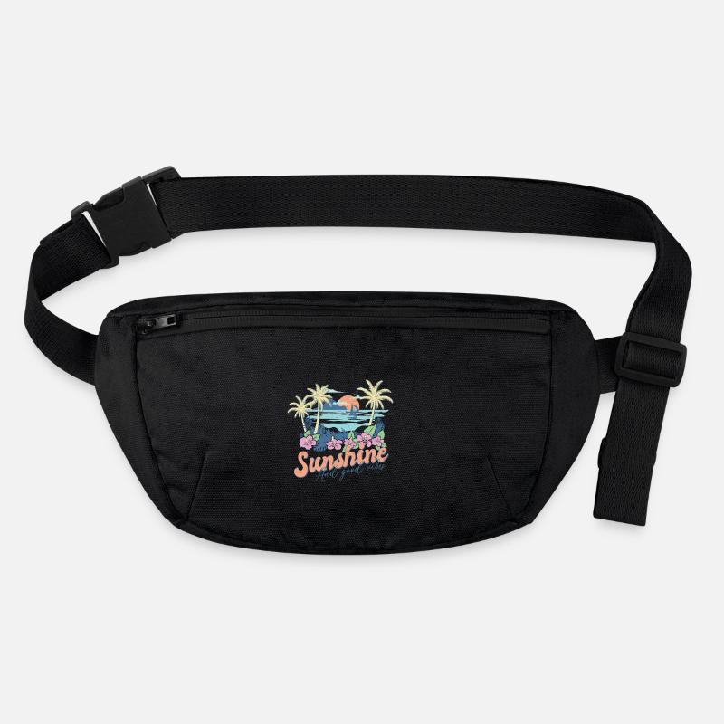 Sunshine And Great Vibes Summer Stanley/Stella recycled Hip Bag 