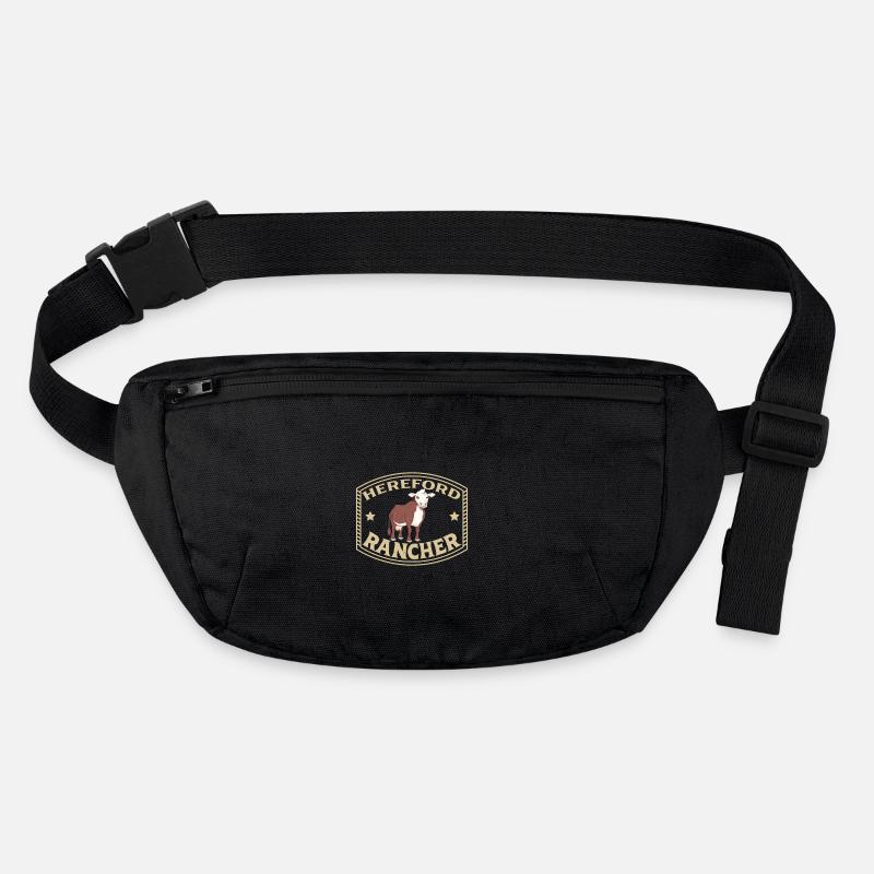 Hereford Rind - Hereford Rancher Stanley/Stella recycelte Gürteltasche
