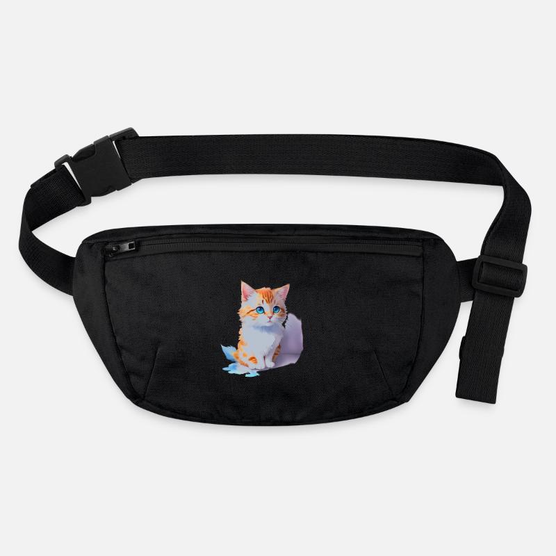 cute cat Stanley/Stella recycled Hip Bag 