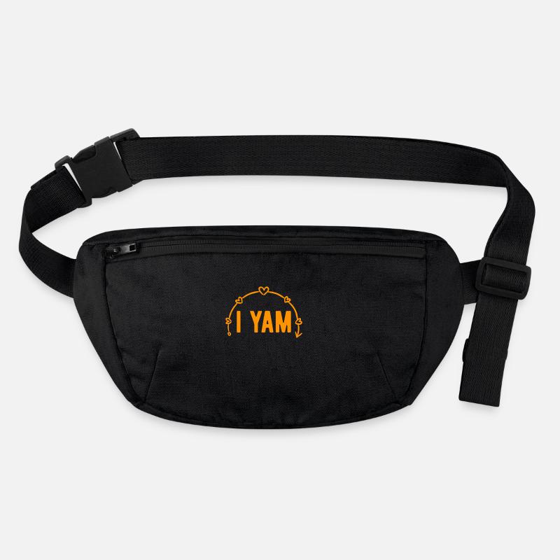 I Yam Thanksgiving Day Dinner Funny Matching Stanley/Stella recycled Hip Bag 