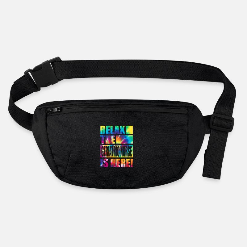 Geriatric Nurse Funny Saying Stanley/Stella recycled Hip Bag 
