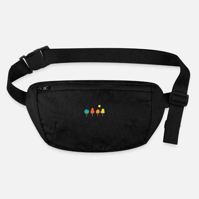Comic Trees Nature Forests Leaves Environment Stanley/Stella recycled Hip Bag 