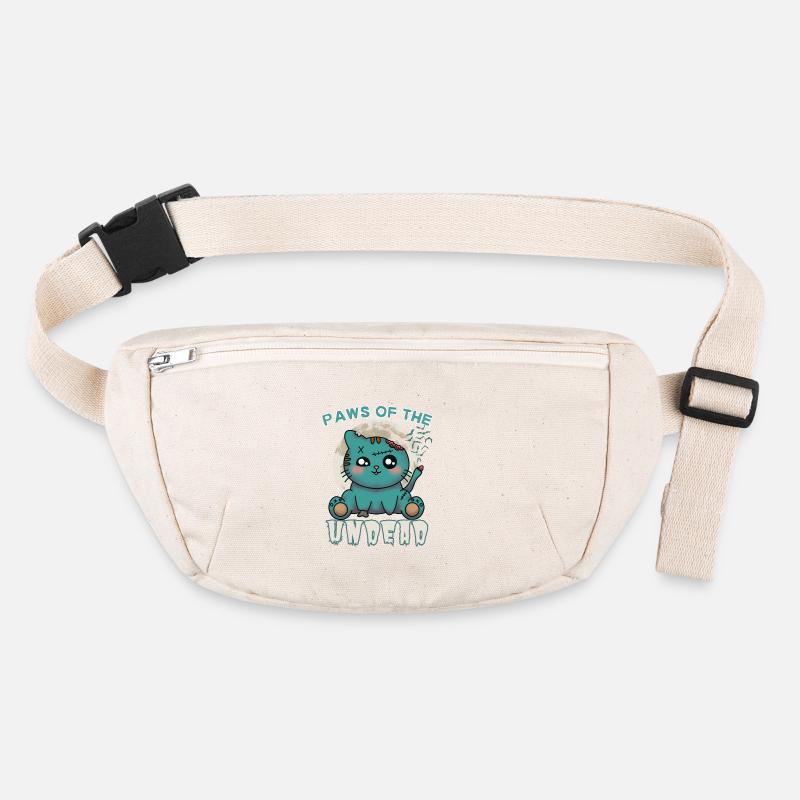 "Paws of the Undead", Chat Zombie Mignon Sac banane recyclé Stanley/Stella