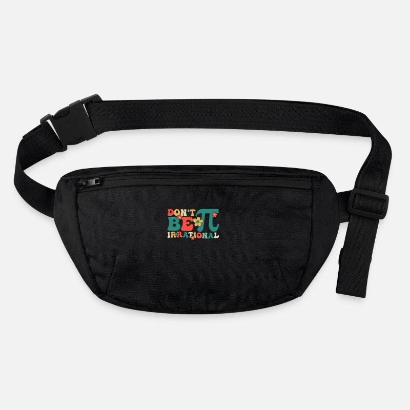 Don't Be Irrational Retro Vintage Symbol Pi Day Stanley/Stella recycelte Gürteltasche