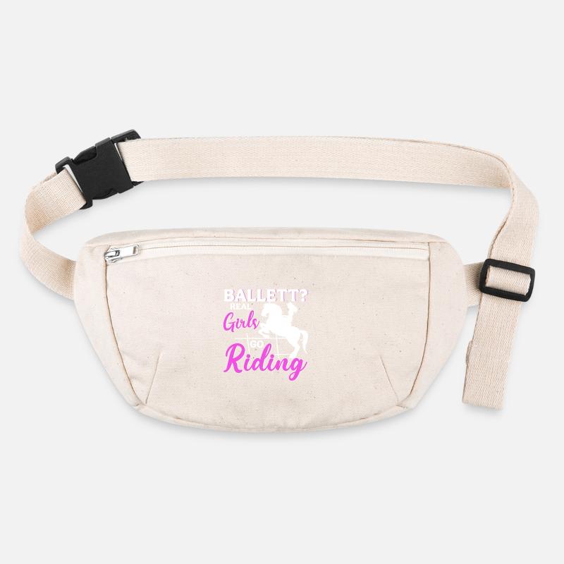 Ballett? Echte Mädchen Gehen Reiten Stanley/Stella recycelte Gürteltasche