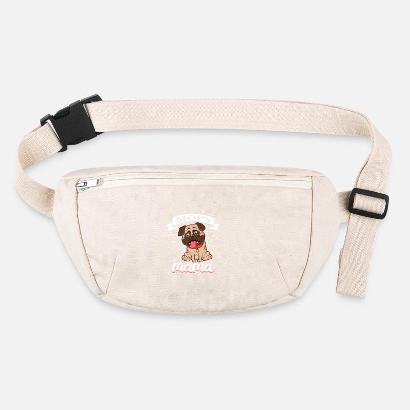 Pug Mom - Pug Stanley/Stella recycled Hip Bag 