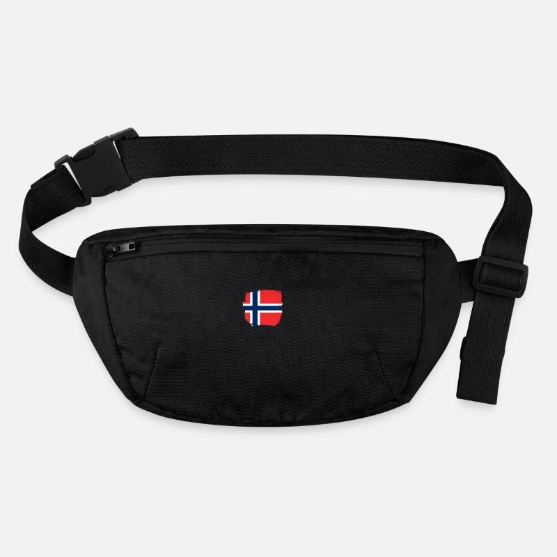 Norway Norwegian Flag Norwegian Stanley/Stella recycled Hip Bag 