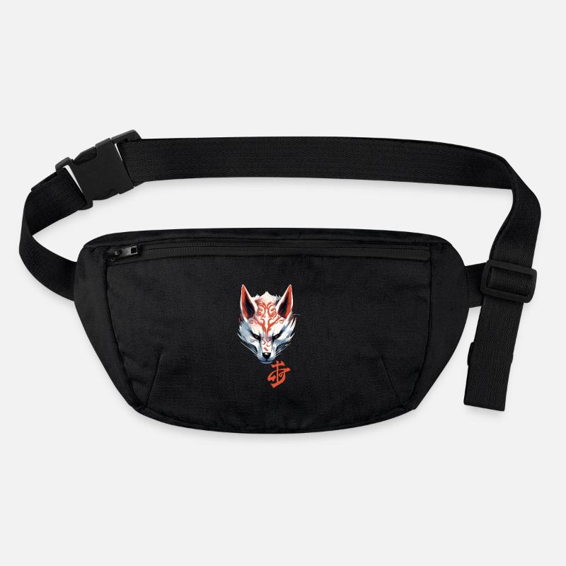 Anime Kitsune Fox Mask Kumiho Samurai Japan Stanley/Stella recycled Hip Bag 