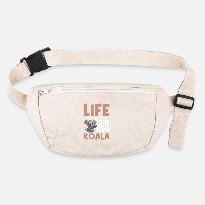 Koala Life Is Better With Koala Stanley/Stella recycled Hip Bag 