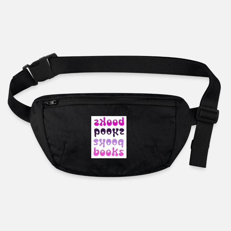 BücherBücherBücherbücher Aufkleber Stanley/Stella recycelte Gürteltasche