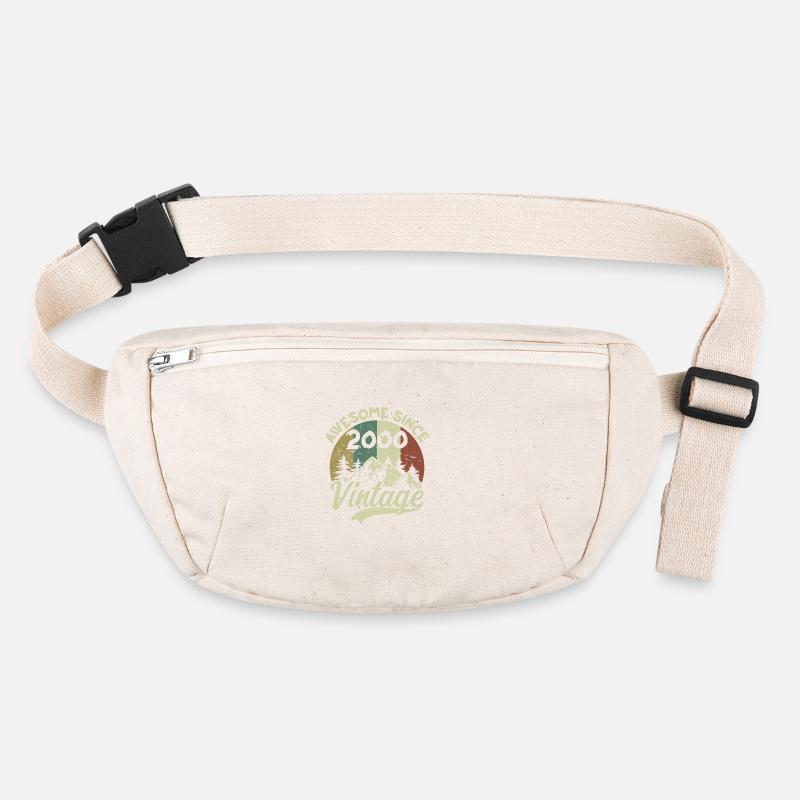 Jahrgang 2000 Geburtstagsgeschenk 2000 Stanley/Stella recycelte Gürteltasche