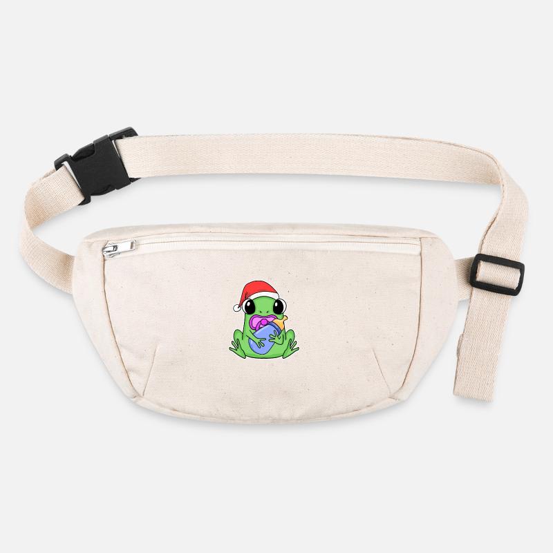 Grenouille bébé Noël Sac banane recyclé Stanley/Stella