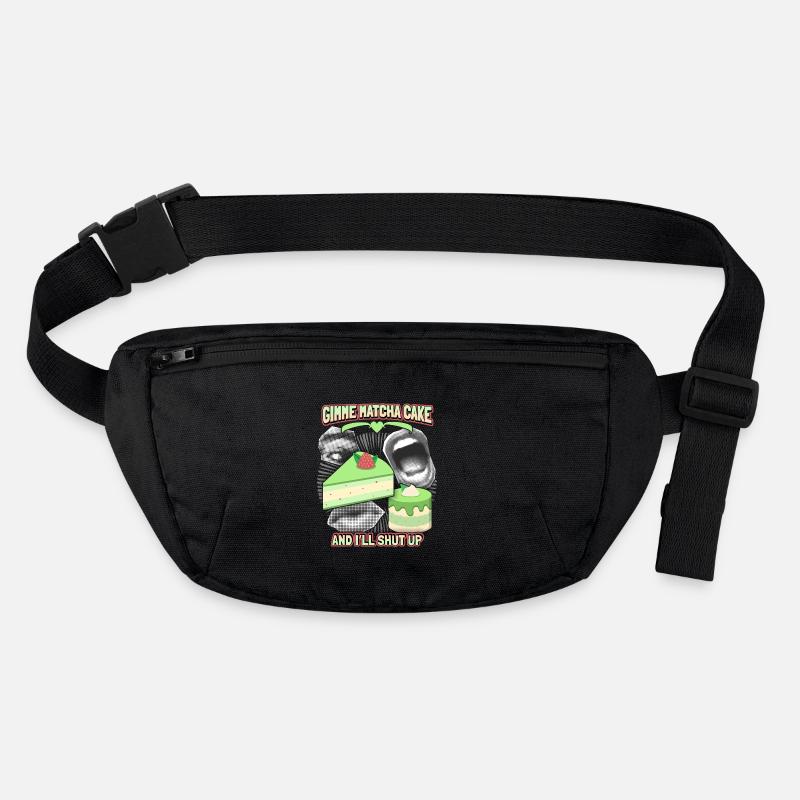 Gâteau Matcha, Matcha vert, dicton drôle Sac banane recyclé Stanley/Stella