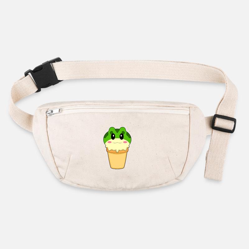 Frog Waffle Ice Cream Stanley/Stella recycled Hip Bag 