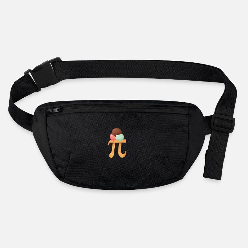 Funny Pi Day A La Mode Pie Ice Cream Math Day Food Stanley/Stella recycled Hip Bag 